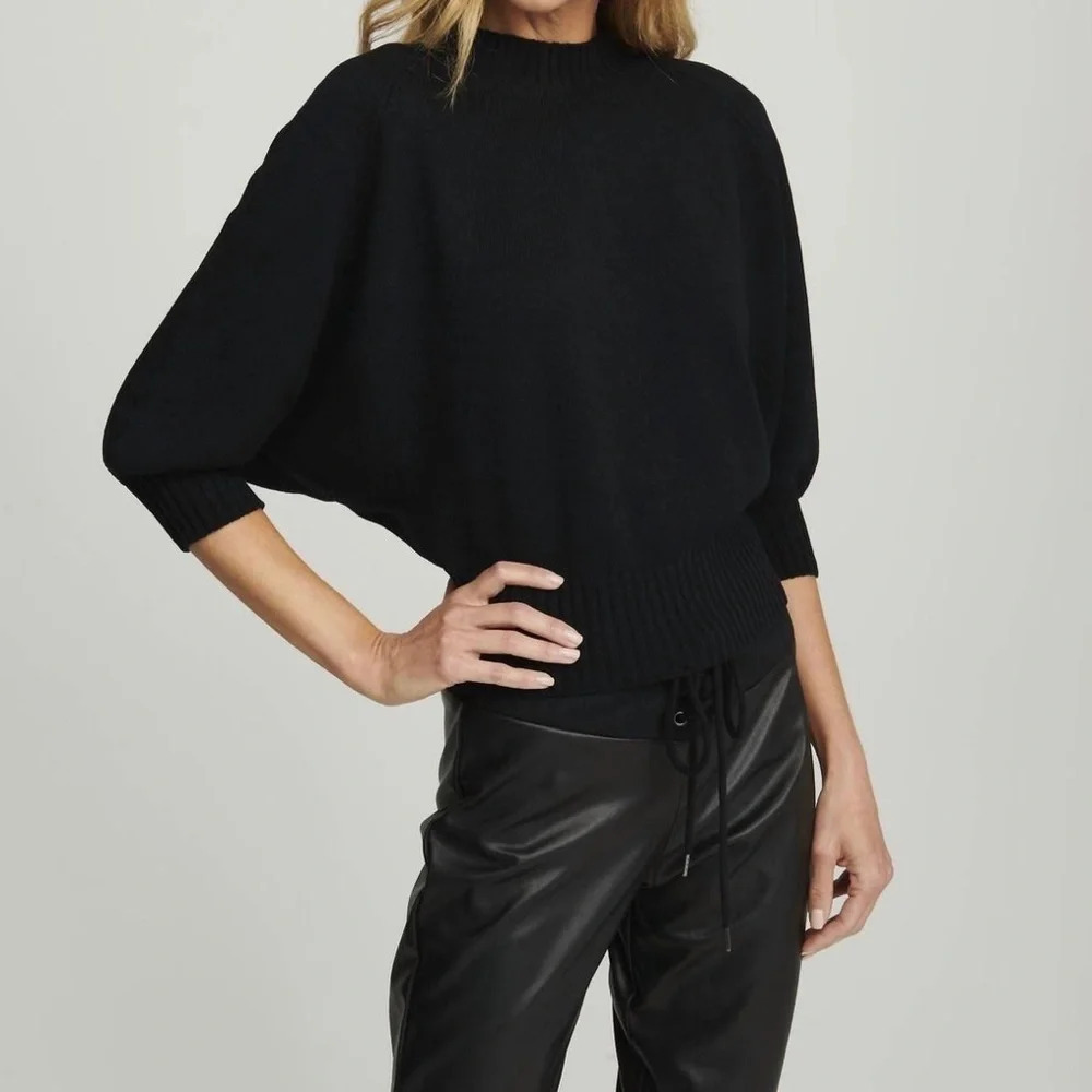 Sundays Tokyo Slouch Sweater in Black